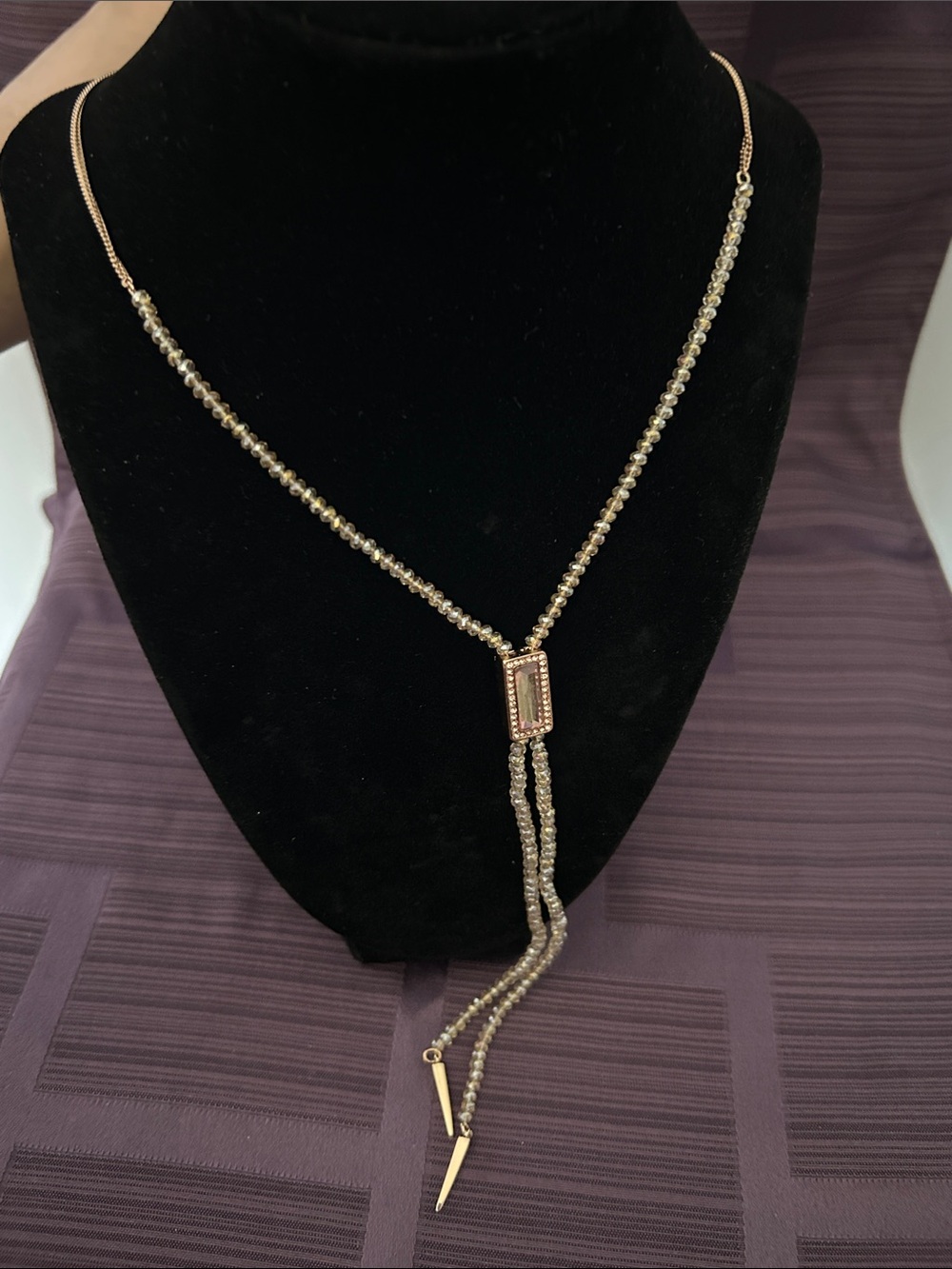 Rose Gold Bolero necklace